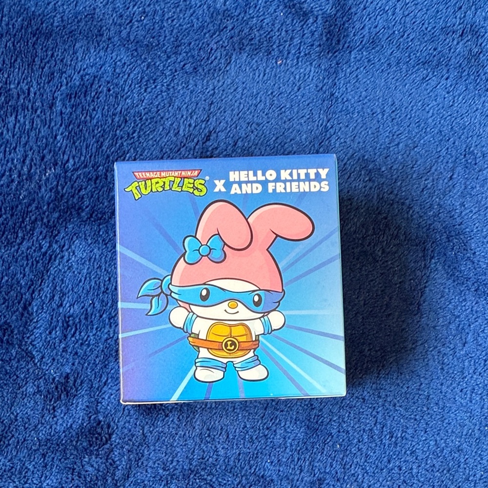 McDonald's Hello Kitty x TMNT Action Figure - Blue and Pink